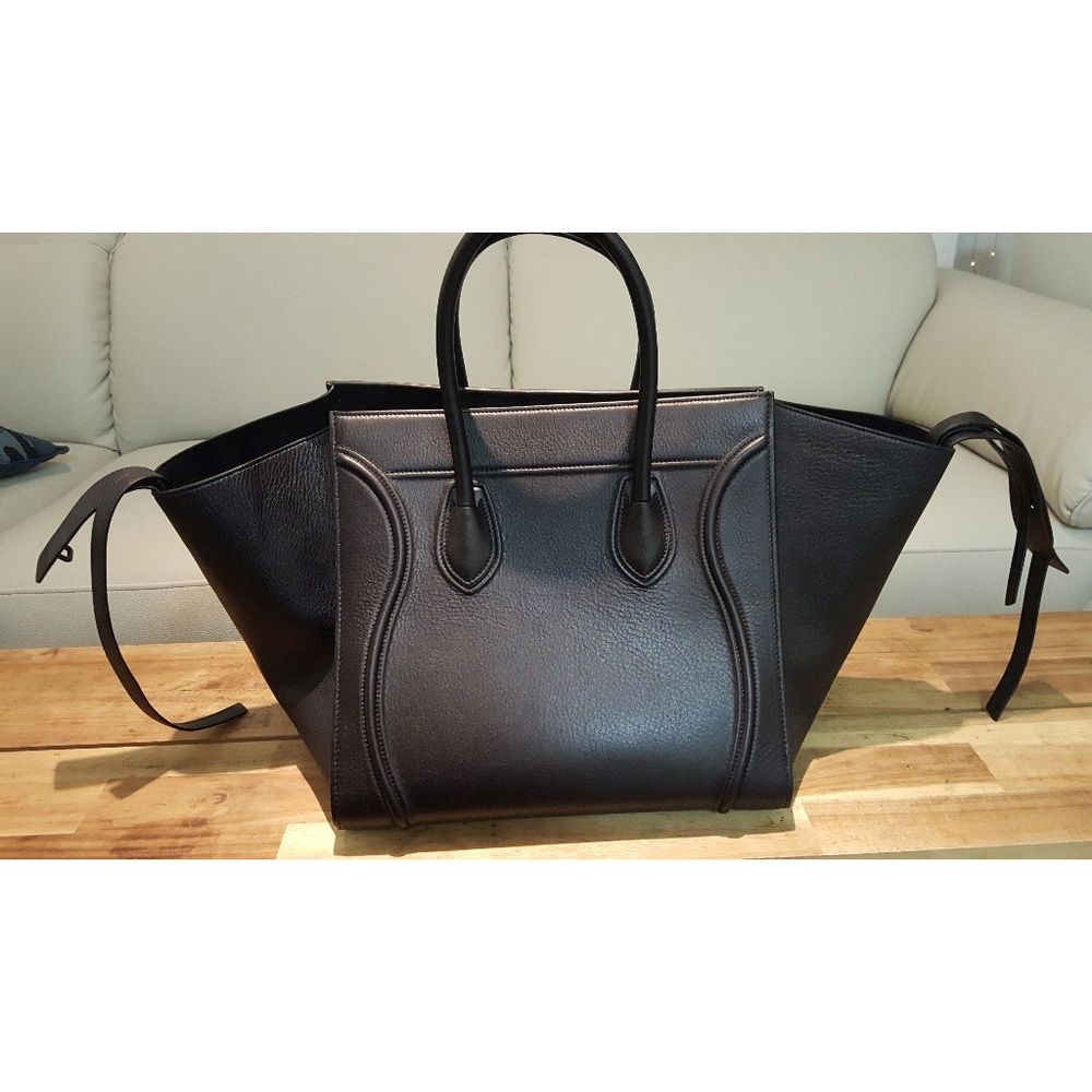 MEDIUM LUGGAGE PHANTOM BAG IN SUPPLE CALFSKIN - Picture 3 of 5